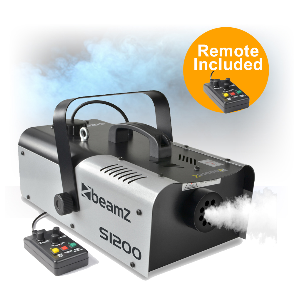 S1200 High Output Smoke Machine Fogger DJ Fog Effect Party Haze Timer