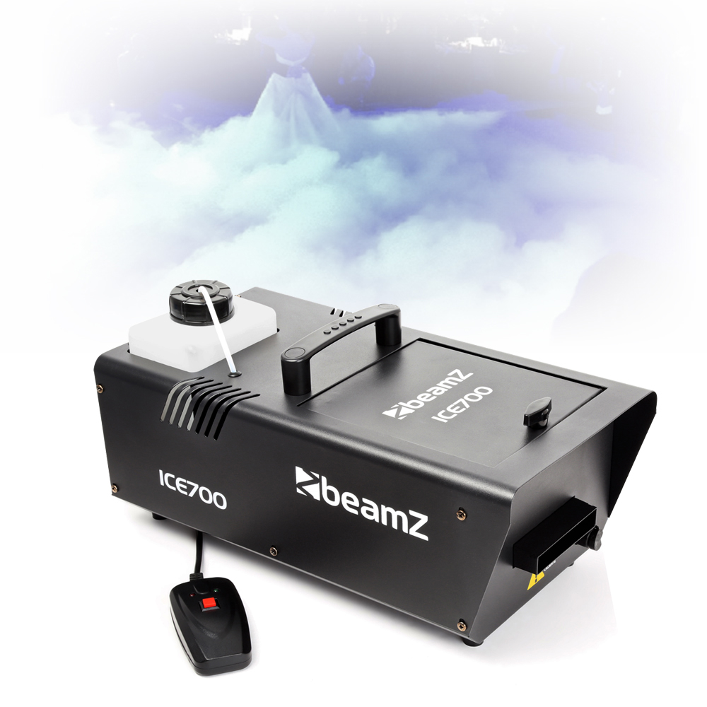 Beamz ICE700 Dry Ice Effect Machine Compact Ground Fogger Wedding DJ