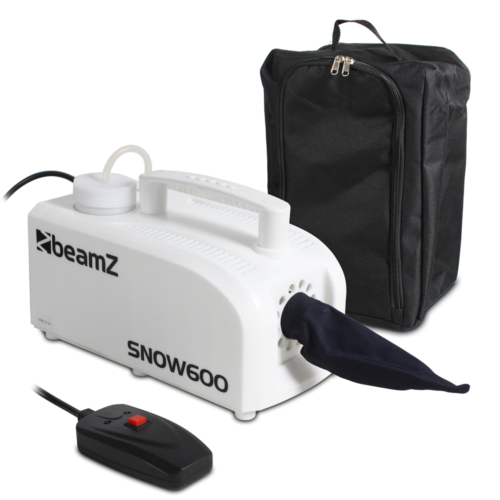BeamZ SNOW600 Snow Machine & Gear Sack