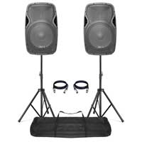 hybrid 15 inch active speakers