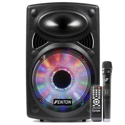 Fenton FPS12 12 inch Portable Bluetooth Active Speaker