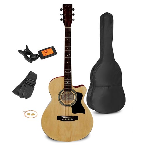 Johnny Brook Natural 40" Cutaway Acoustic Guitar Kit