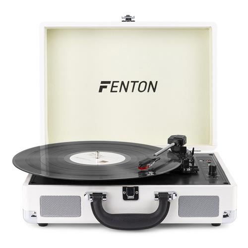 Fenton RP115D Briefcase Record Player with Bluetooth