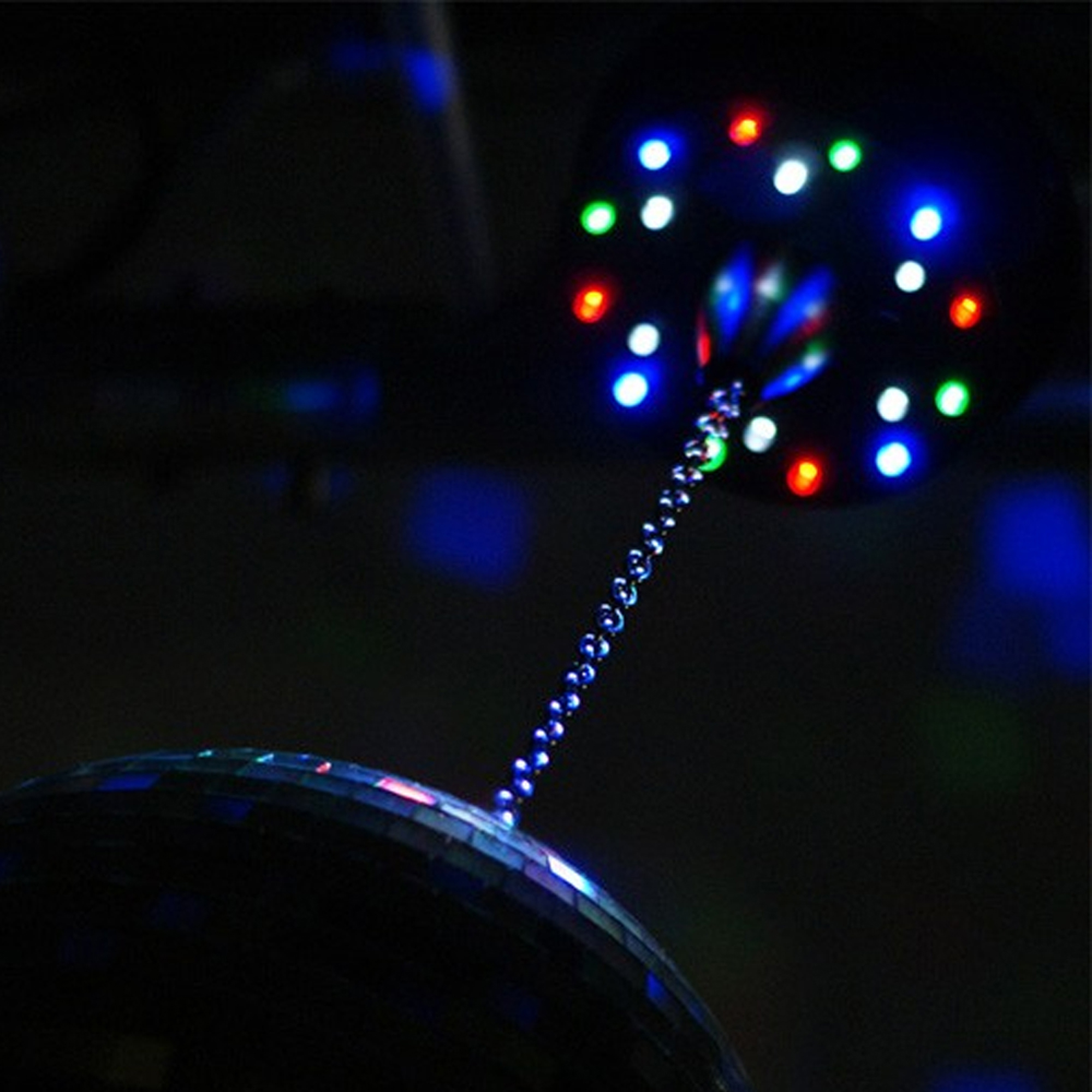 BeamZ Mirror Ball Motor with LED Disco Lights