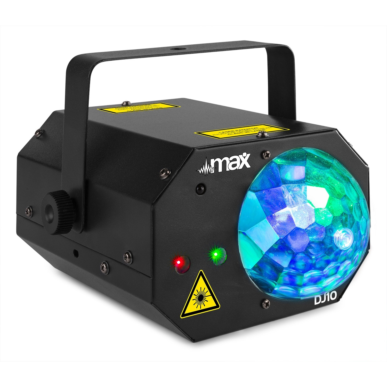 Max DJ10 LED Disco Ball & Laser Party Light