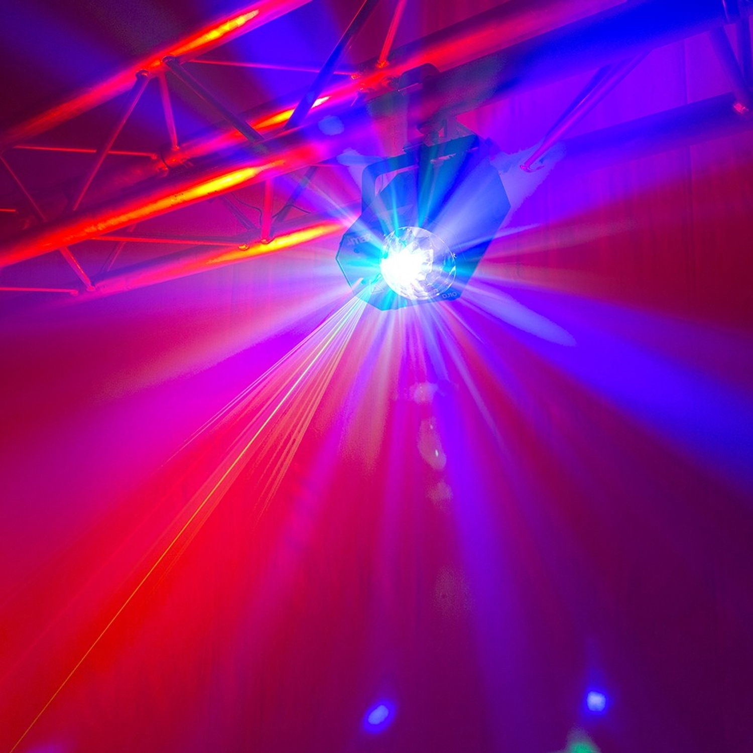 Max DJ10 LED Disco Ball & Laser Party Light