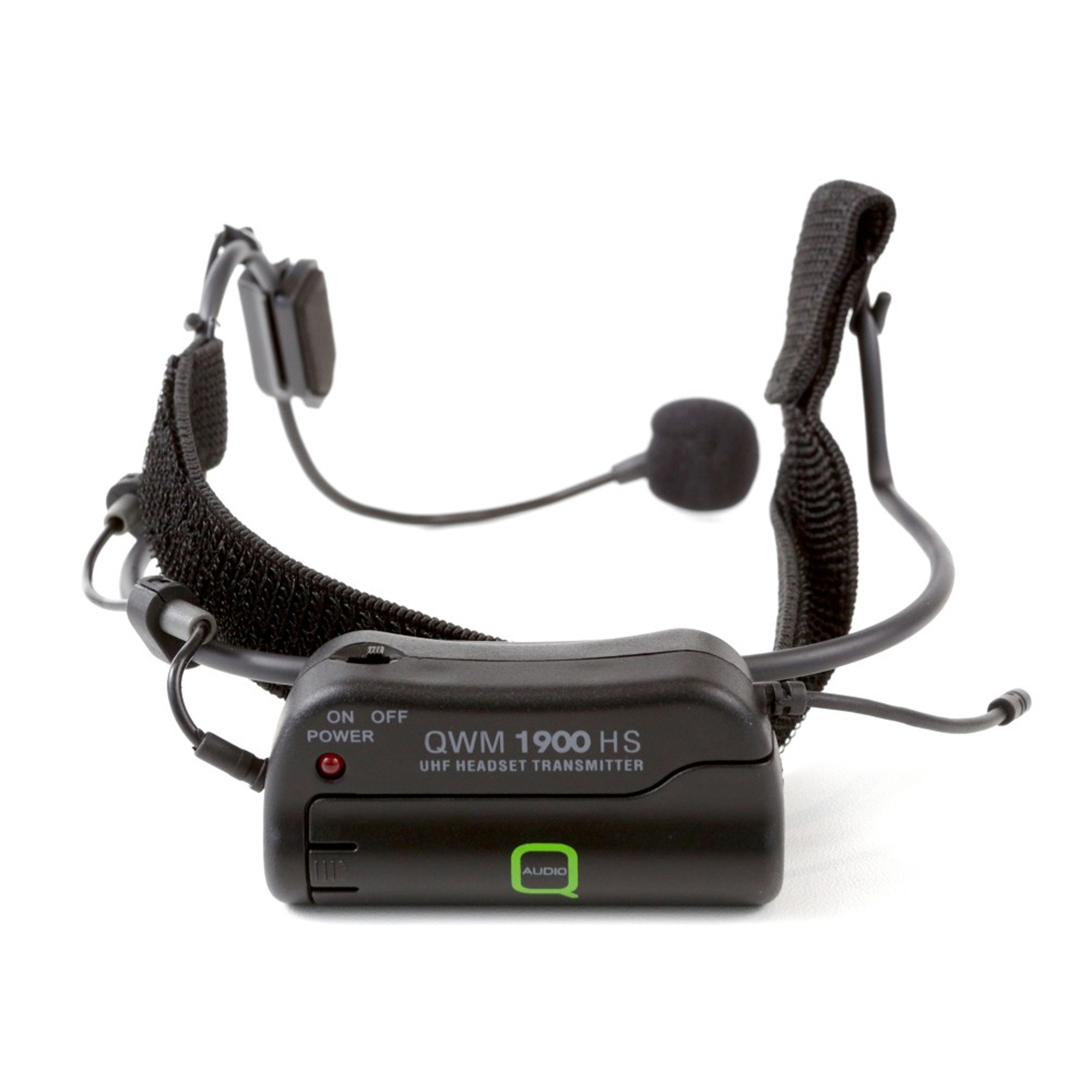 Q Audio QWM1900HS Wireless Bodypack Microphone System, Set of 2 (UHF)