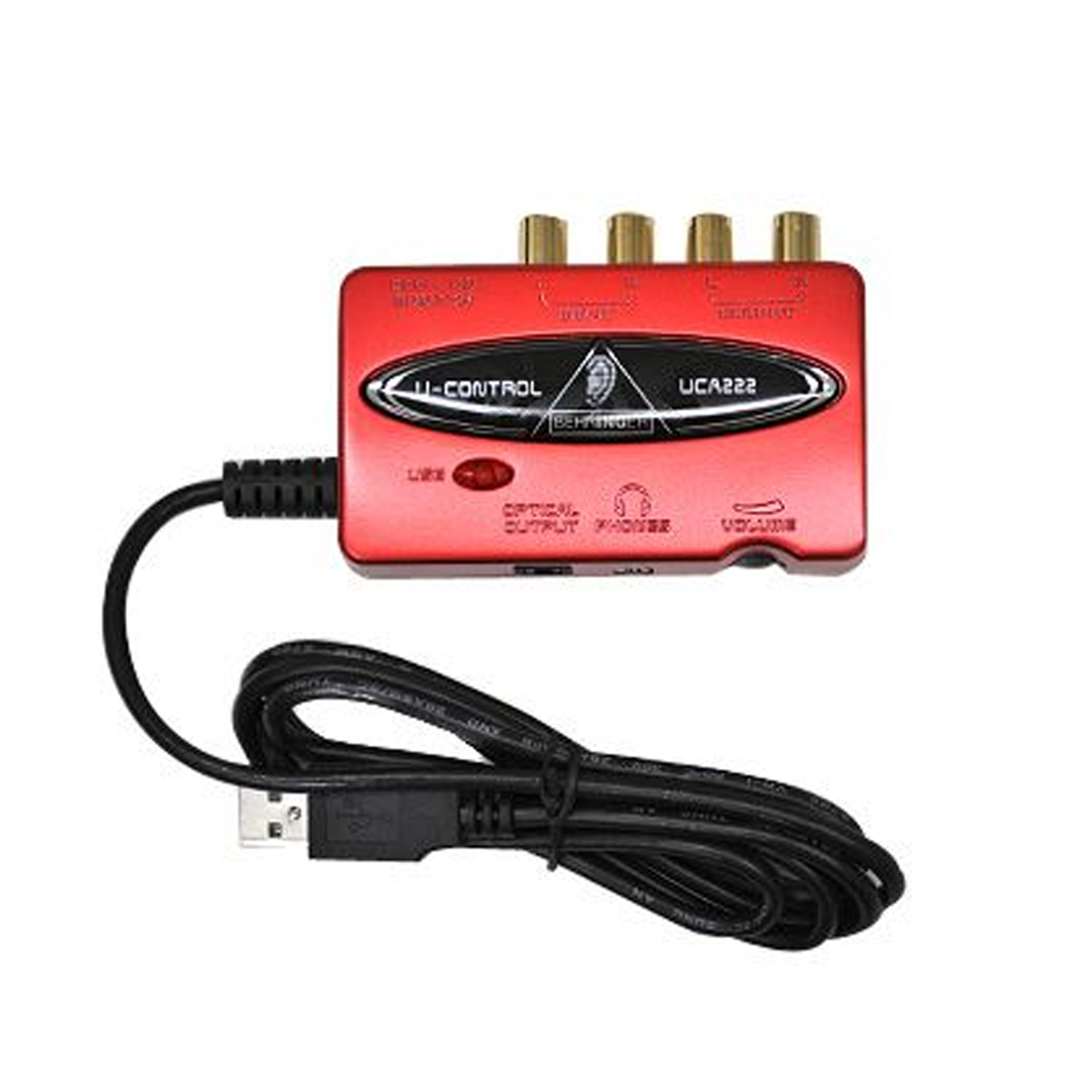 Behringer UControl UCA222 UltraLow Latency 2 Input/Output Audio