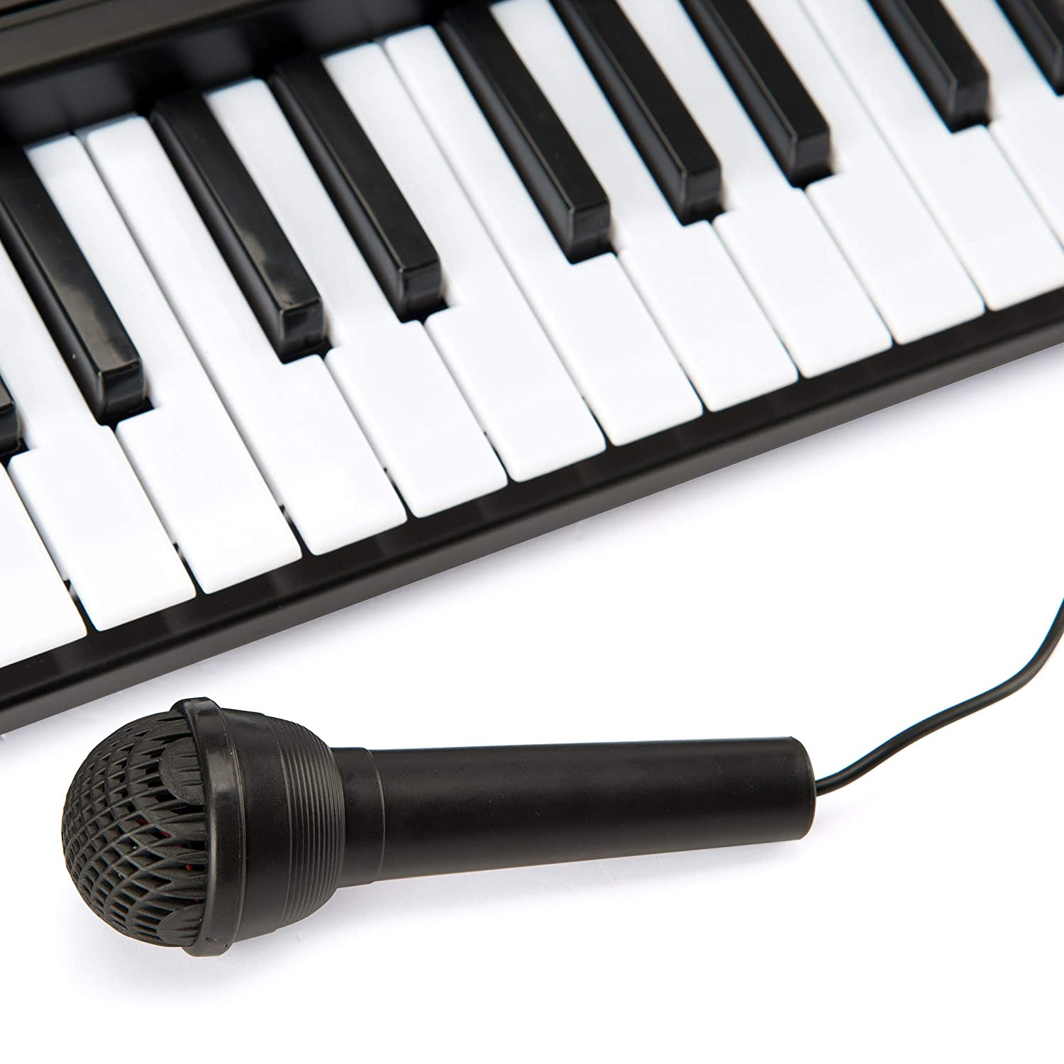 Electronic Music Keyboard - 61-Keys with Microphone