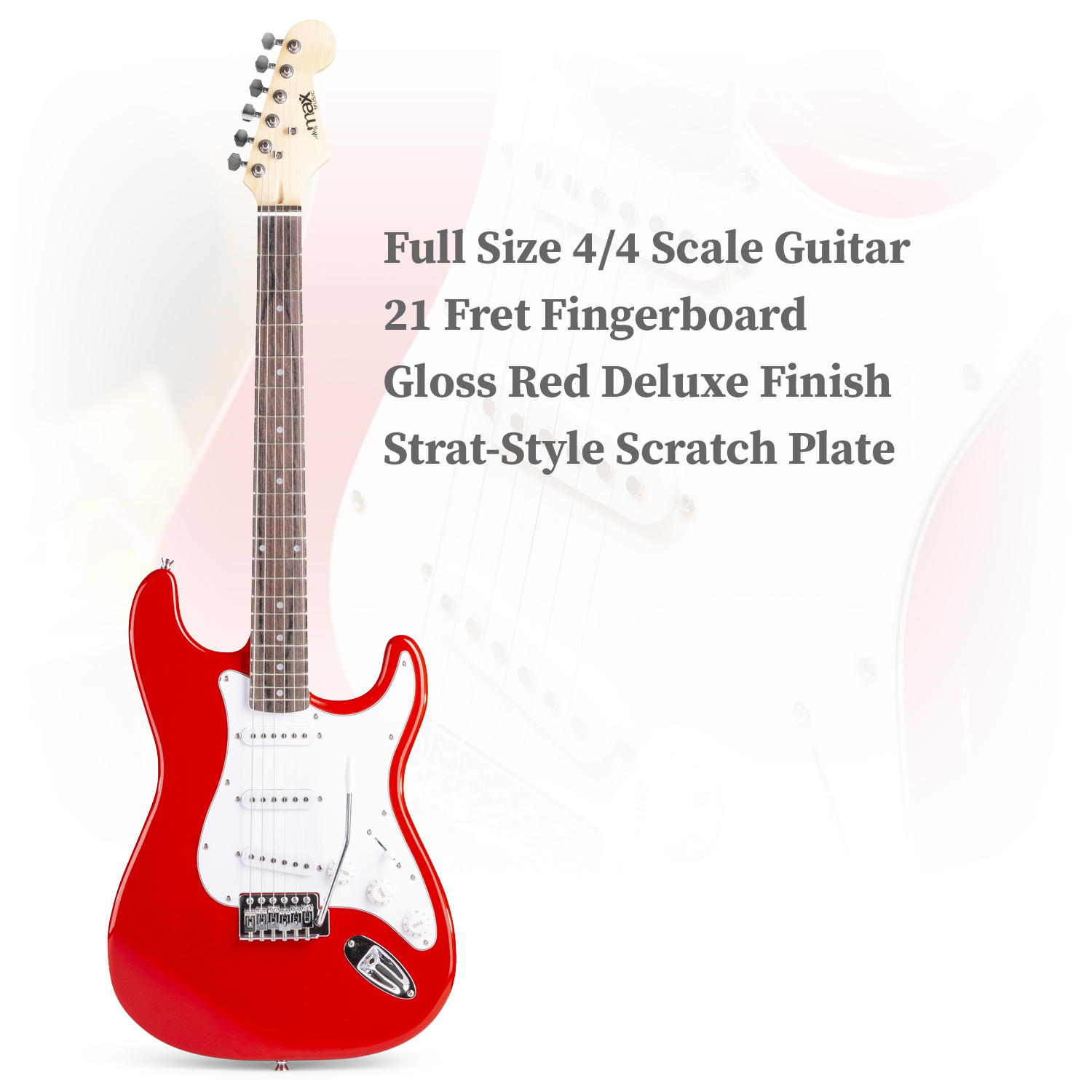Full Size Electric Guitar Kit, Amplifier, Stand & Beginners Accessories Set eBay