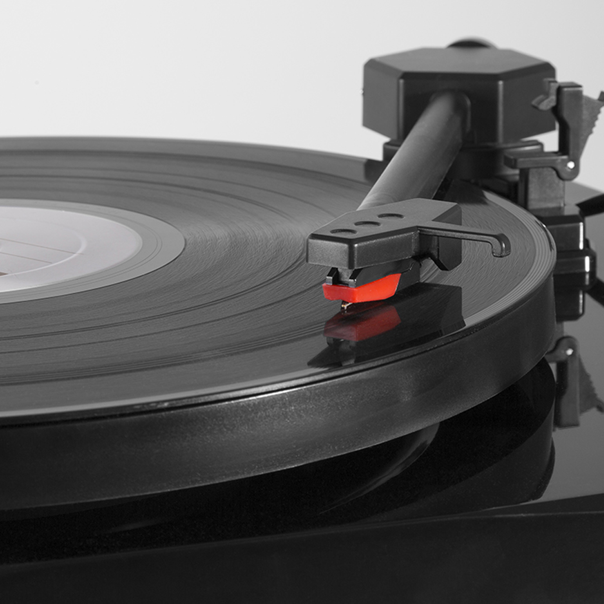 Vinyl Turntable Record Player Speakers Bluetooth AUX 3 Speed Home Hifi