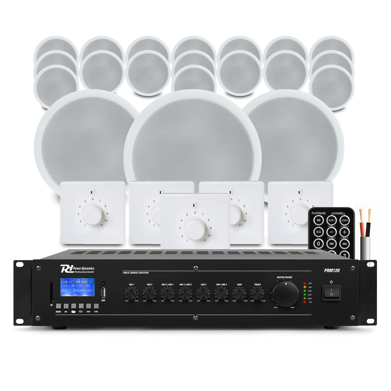 amplifier for office speakers