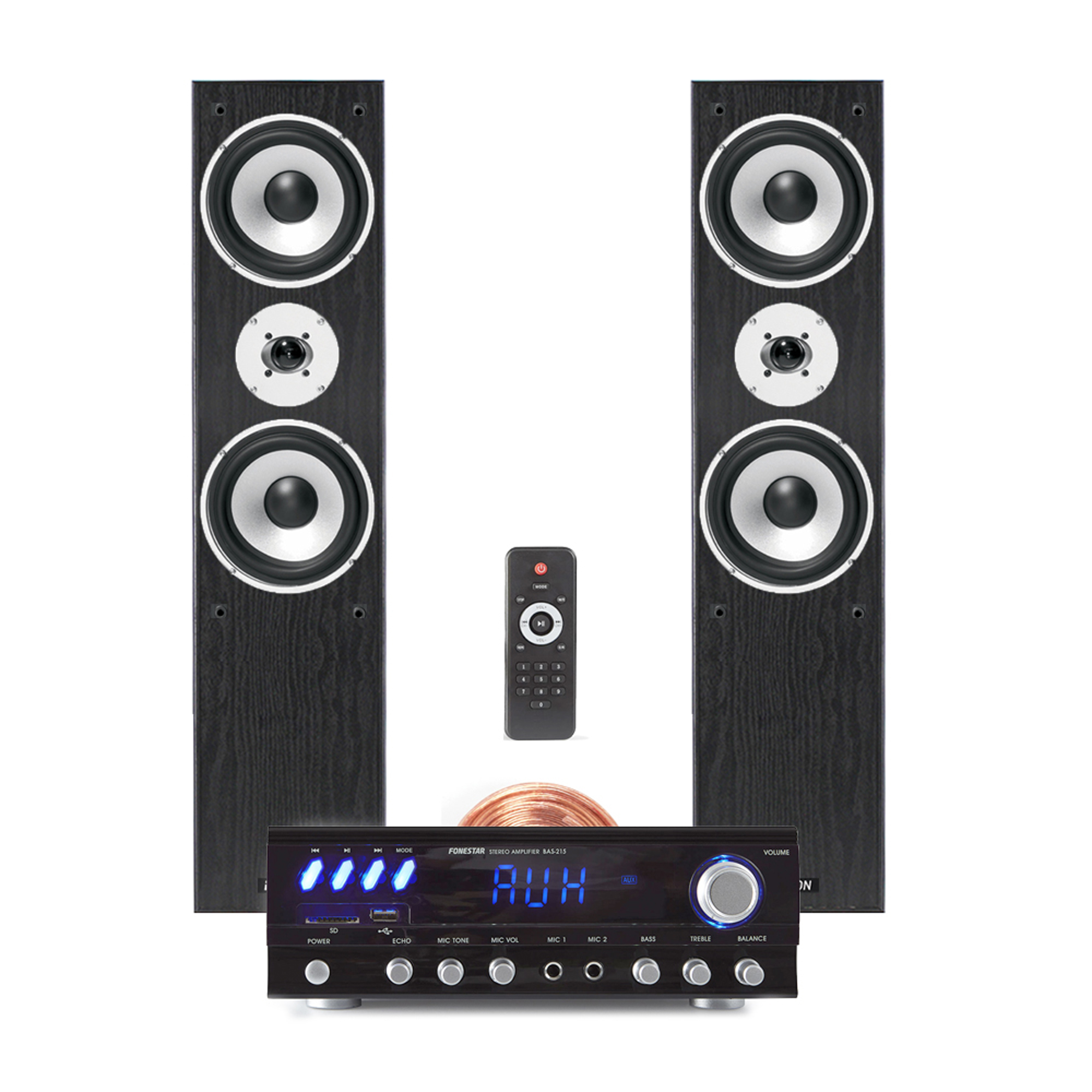 music system with mic for home