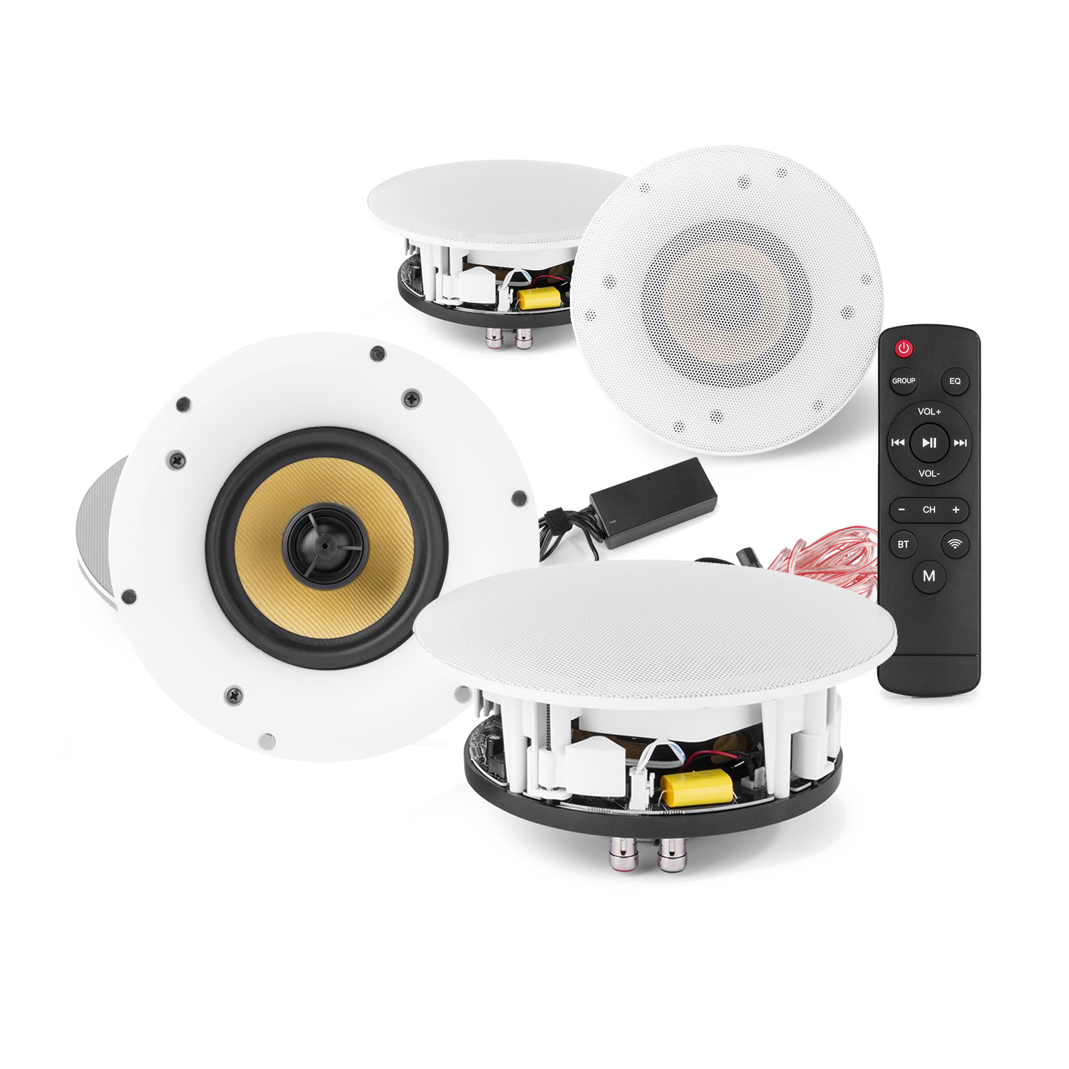 Multi Room Ceiling Speaker System with WiFi App Control PD WCS65