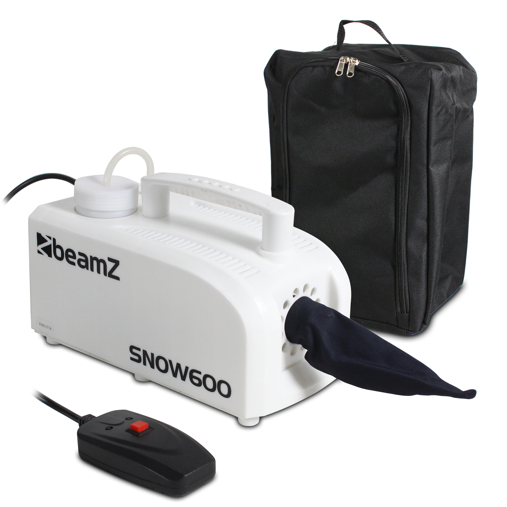 BeamZ SNOW600 Snow Machine & Gear Sack