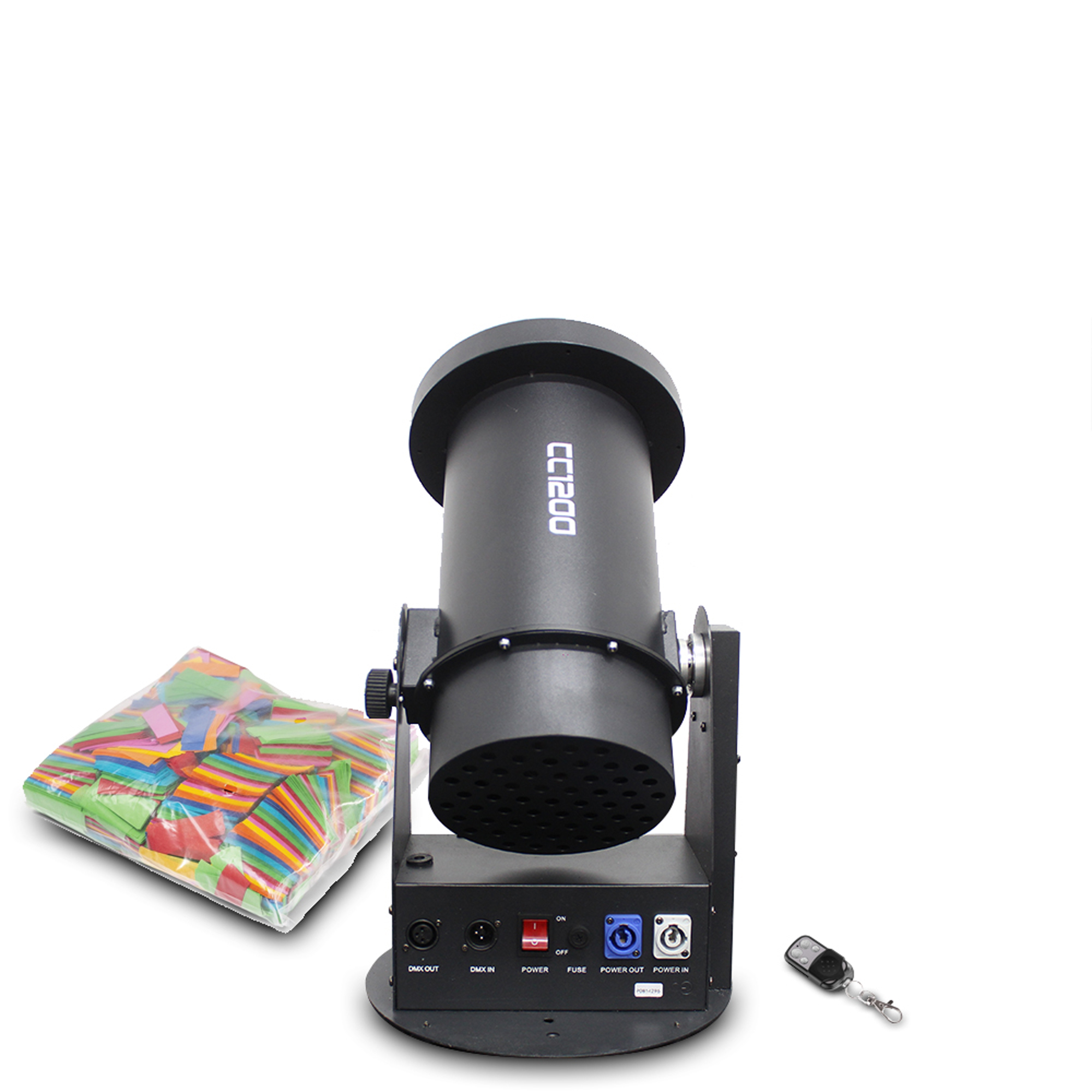 BeamZ Professional CC1200 Confetti Launcher with Colour Shots