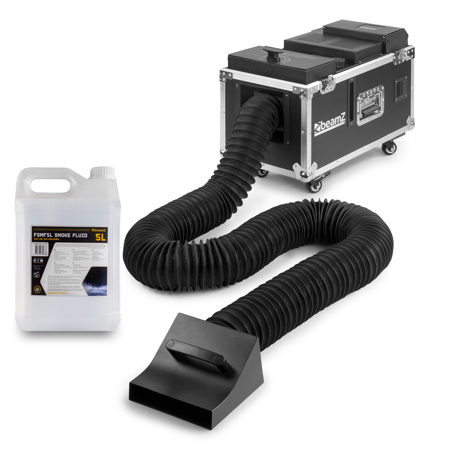 BeamZ Professional LF1500 Low Lying Fog Machine Including Smoke Fluid