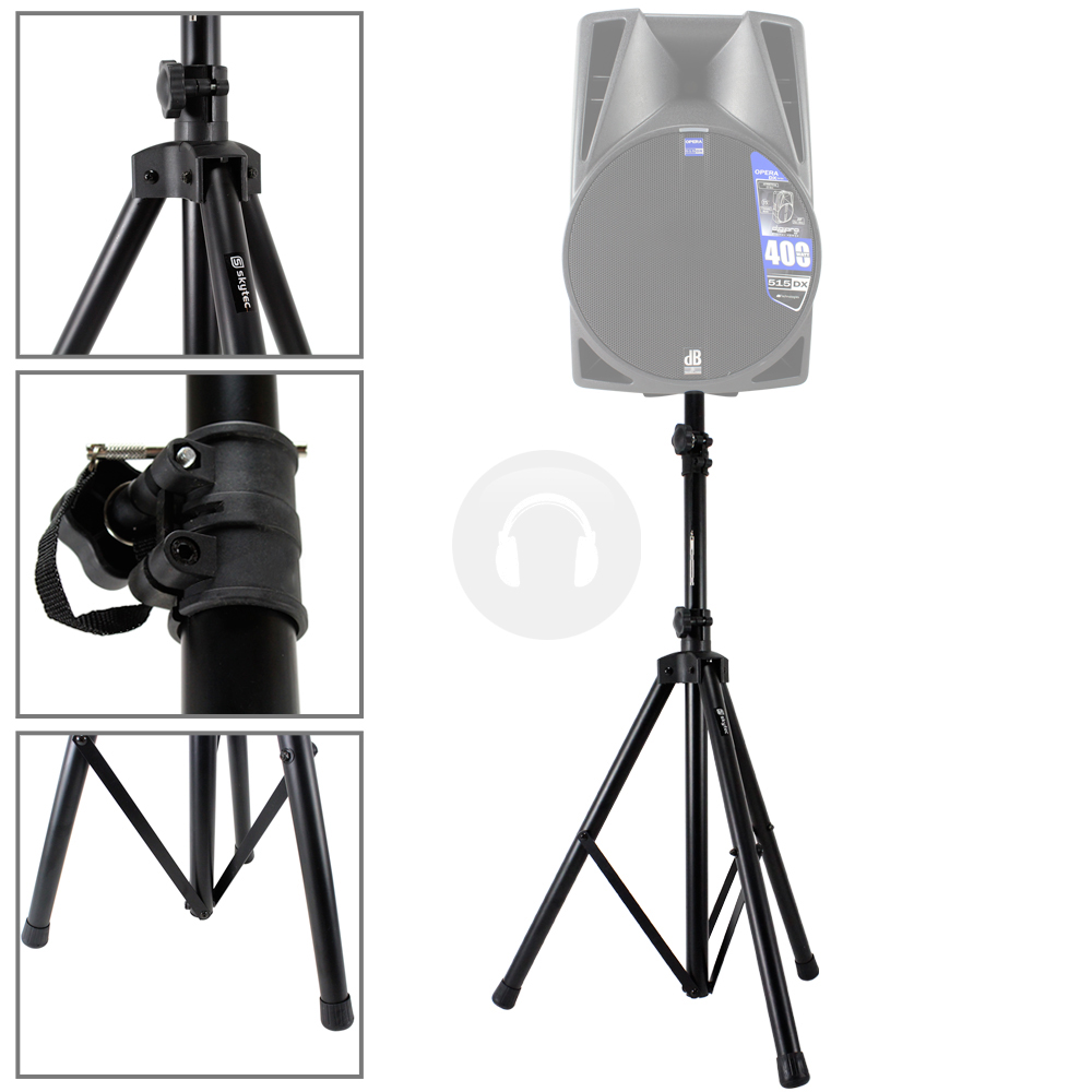 NEW Overhead Disco DJ Lighting Truss Bridge Goal Post + Speaker Stands