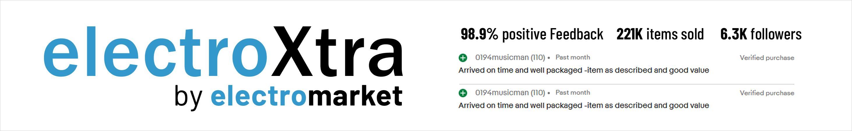 Electroxtra Store Banner