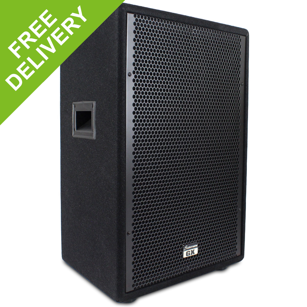 Studiomaster GX12 Passive PA Speaker 12 Inch Live Band Pub Bar Mobile